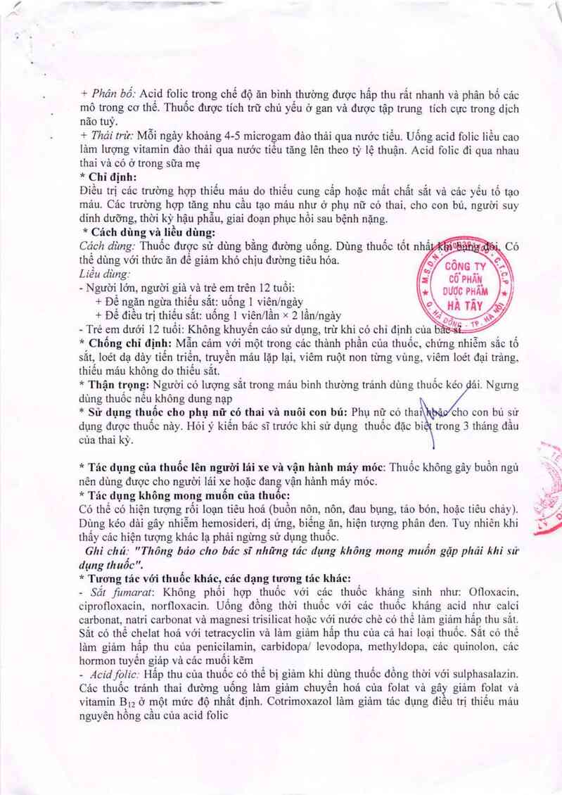 thông tin, cách dùng, giá thuốc Fevintamax - ảnh 2