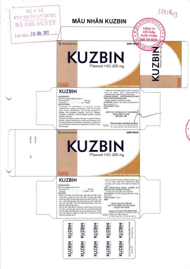 thông tin, cách dùng, giá thuốc Kuzbin - ảnh 0