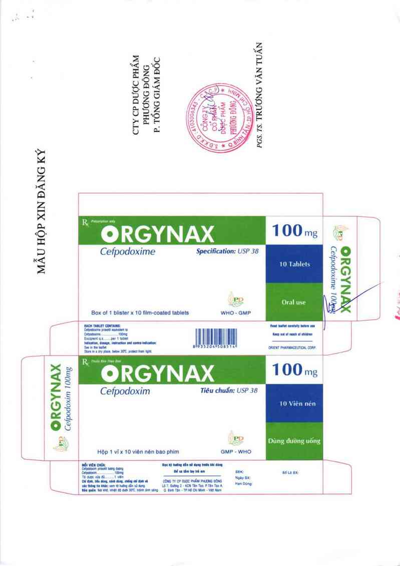thông tin, cách dùng, giá thuốc Orgynax 100mg - ảnh 2