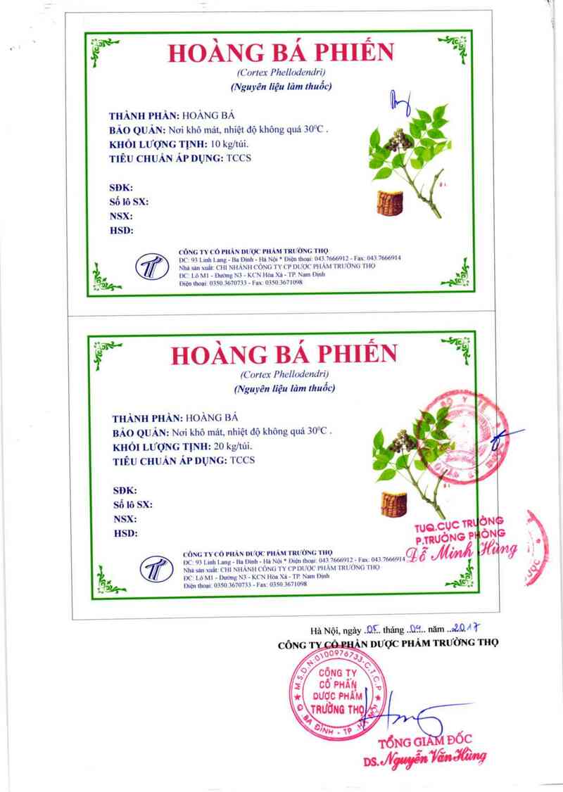 thông tin, cách dùng, giá thuốc Hoàng bá phiến - ảnh 2