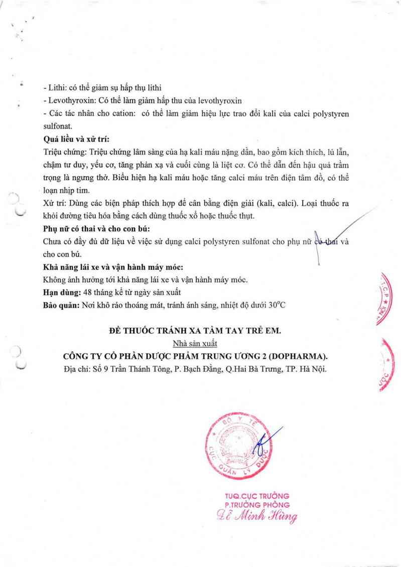 thông tin, cách dùng, giá thuốc Kalimate - ảnh 6
