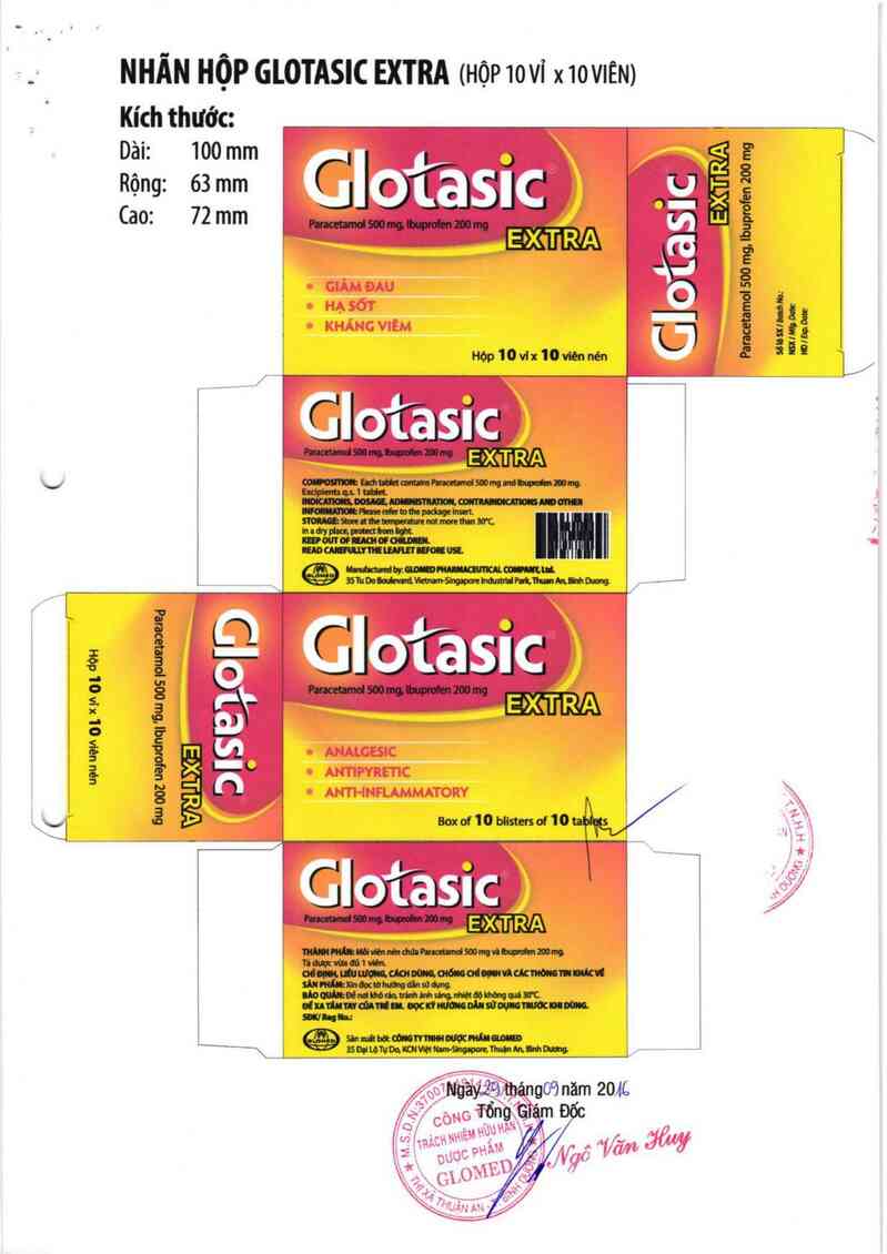 thông tin, cách dùng, giá thuốc Glotasic extra - ảnh 3