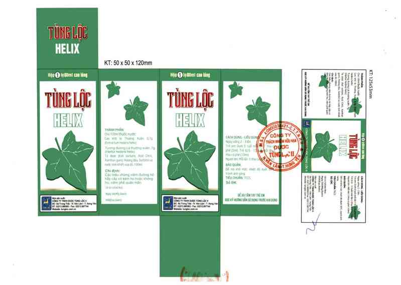 thông tin, cách dùng, giá thuốc Tùng lộc Helix - ảnh 1