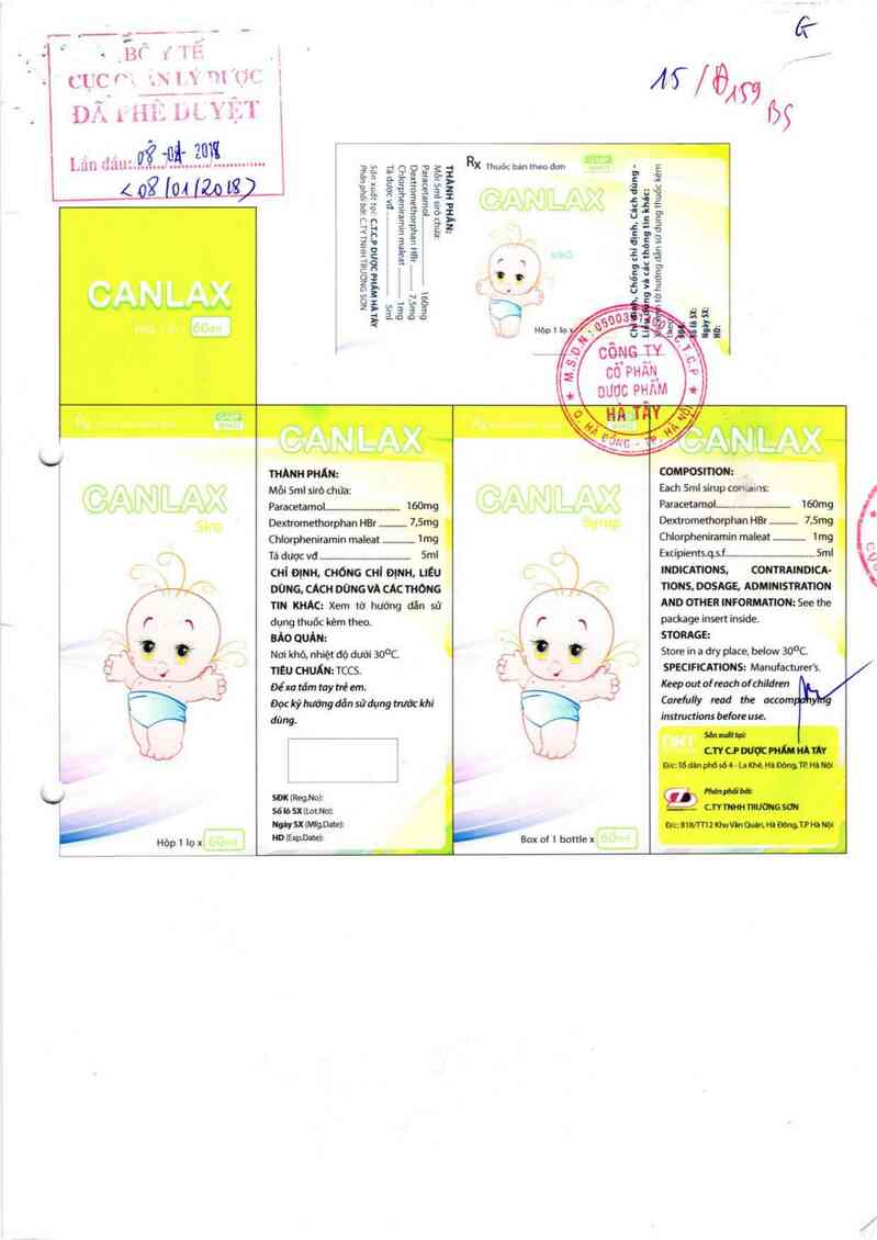 thông tin, cách dùng, giá thuốc Canlax - ảnh 0