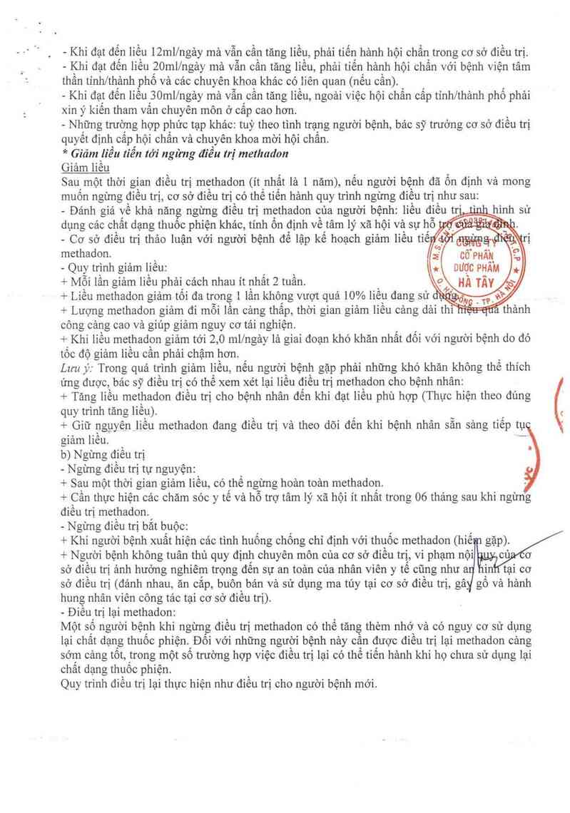 thông tin, cách dùng, giá thuốc Methadon - ảnh 4