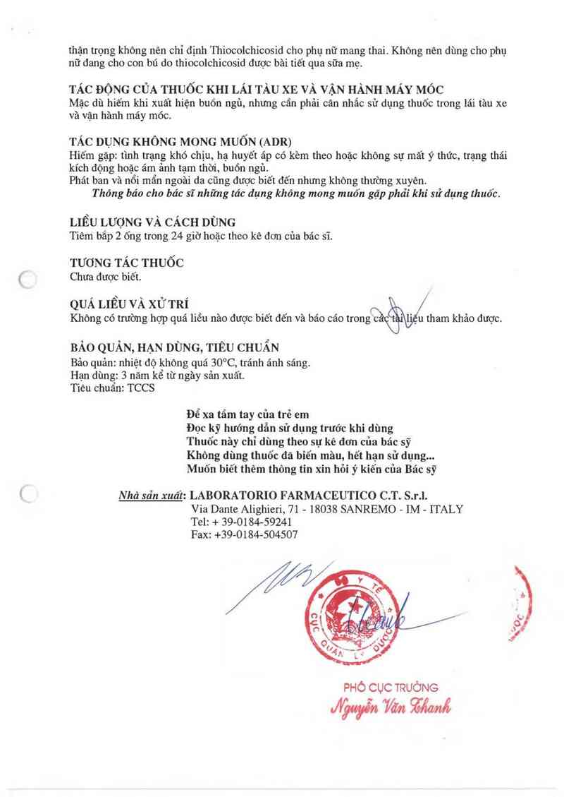 thông tin, cách dùng, giá thuốc Sciomir - ảnh 2