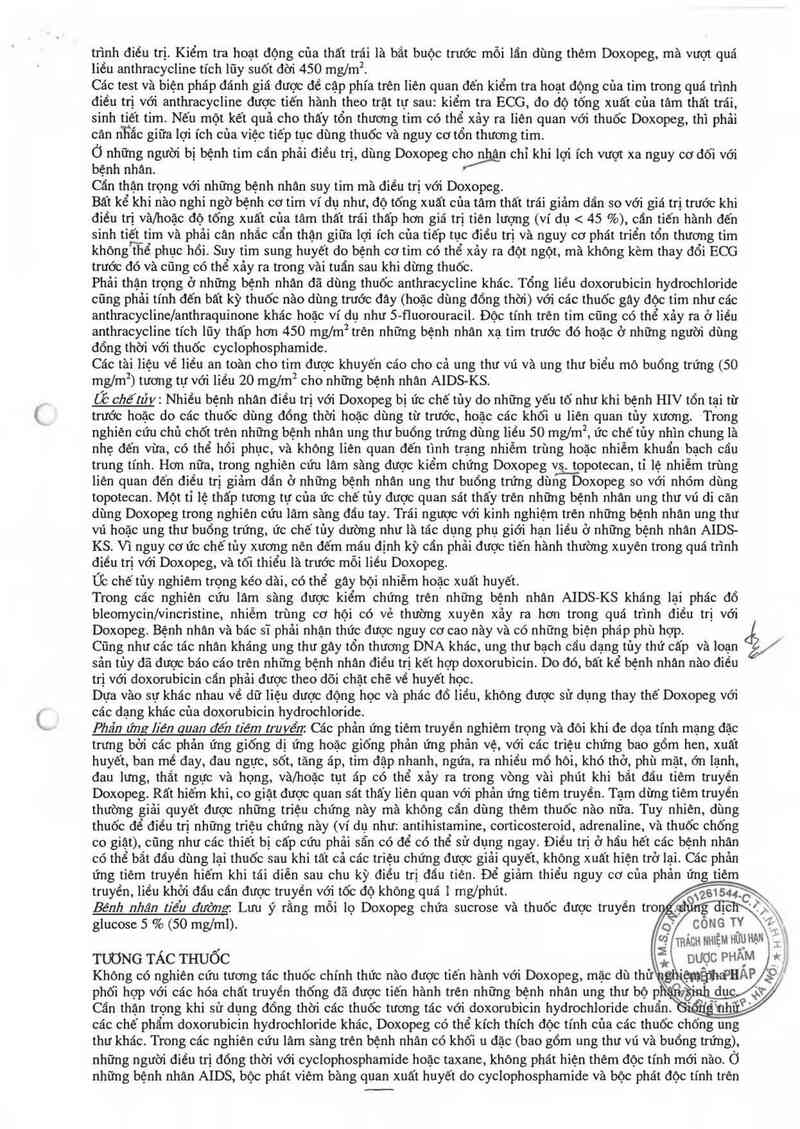 thông tin, cách dùng, giá thuốc Doxopeg - ảnh 5
