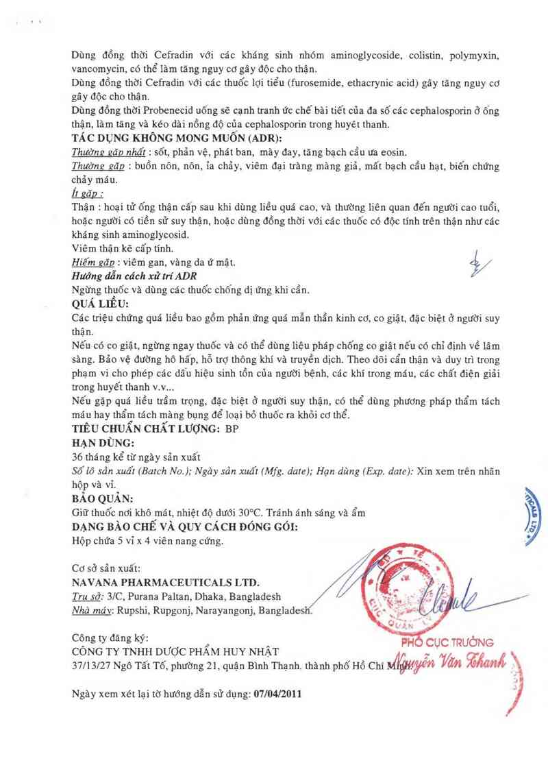 thông tin, cách dùng, giá thuốc Eurosefro-250 - ảnh 2