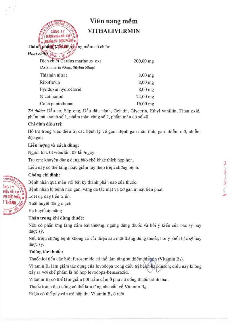 thông tin, cách dùng, giá thuốc Vithalivermin - ảnh 4