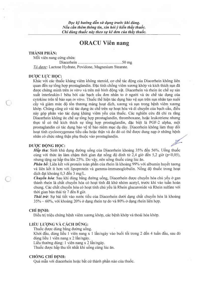 thông tin, cách dùng, giá thuốc Oracu - ảnh 3