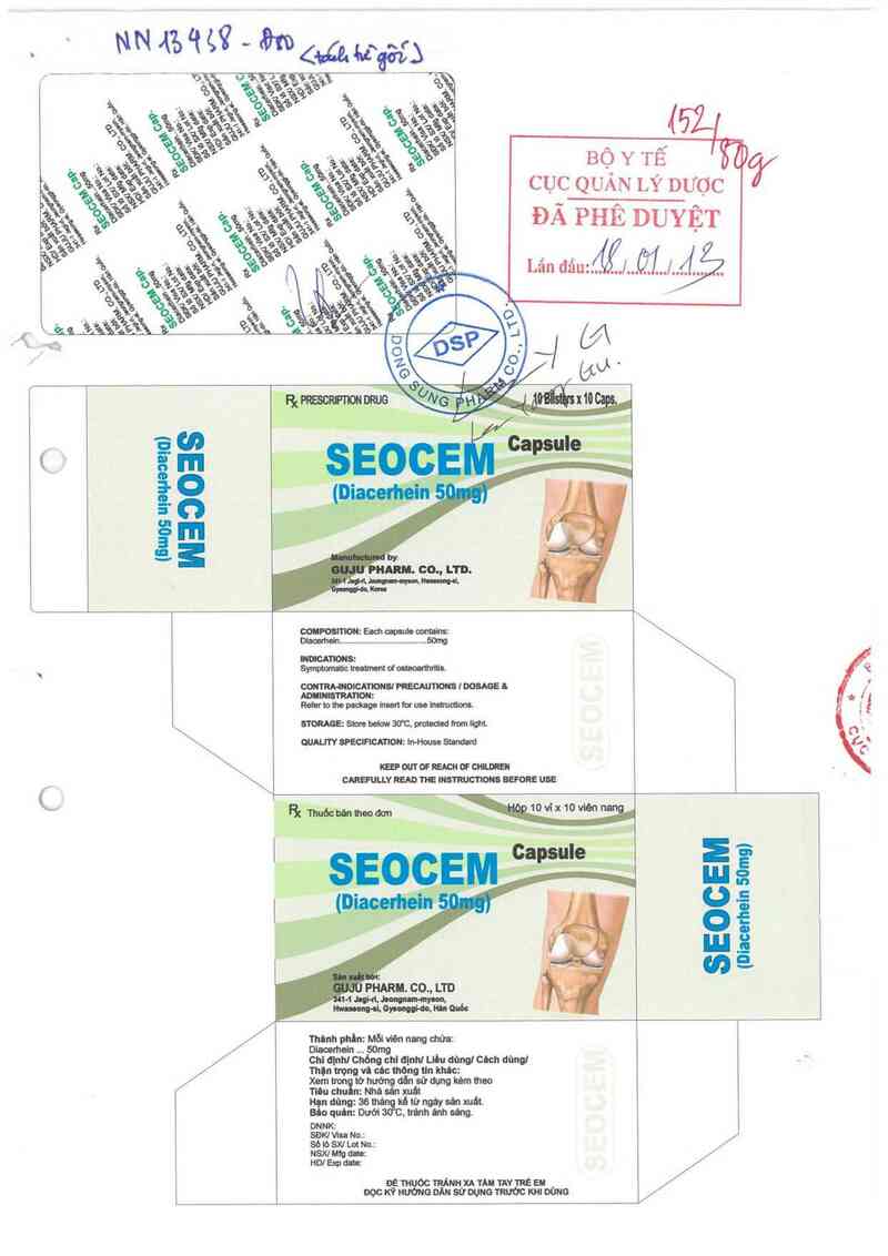 thông tin, cách dùng, giá thuốc Seocem Capsule - ảnh 0