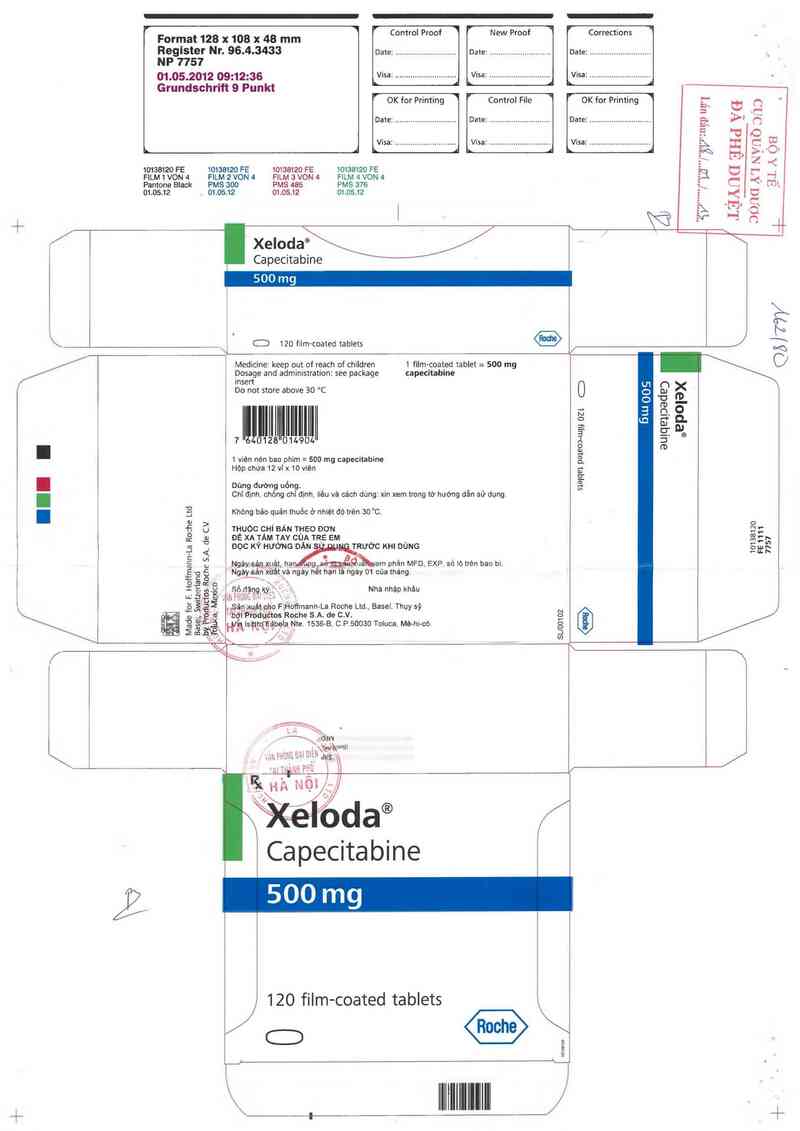 thông tin, cách dùng, giá thuốc Xeloda - ảnh 0