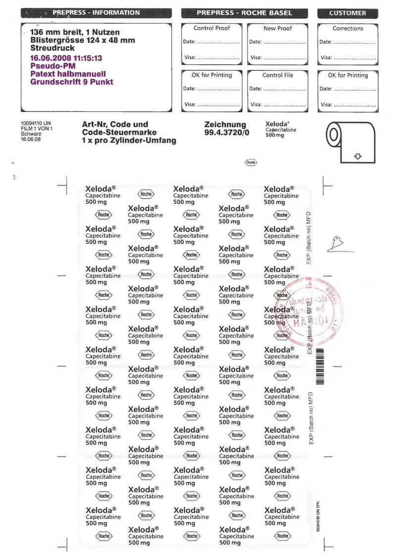 thông tin, cách dùng, giá thuốc Xeloda - ảnh 1