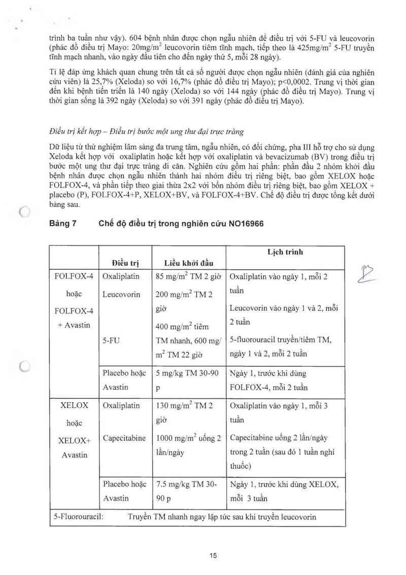 thông tin, cách dùng, giá thuốc Xeloda - ảnh 16