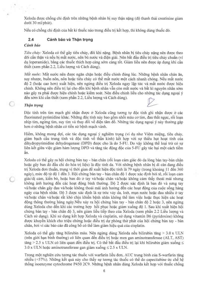 thông tin, cách dùng, giá thuốc Xeloda - ảnh 7