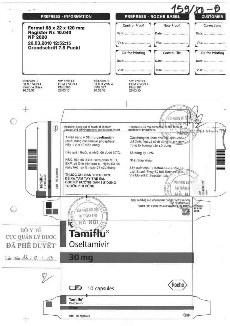 thông tin, cách dùng, giá thuốc Tamiflu - ảnh 0