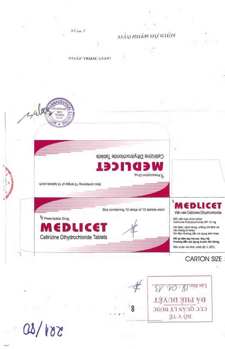 thông tin, cách dùng, giá thuốc Medlicet - ảnh 0