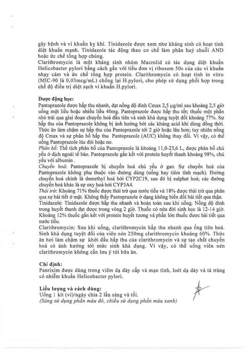 thông tin, cách dùng, giá thuốc Panrixim - ảnh 4