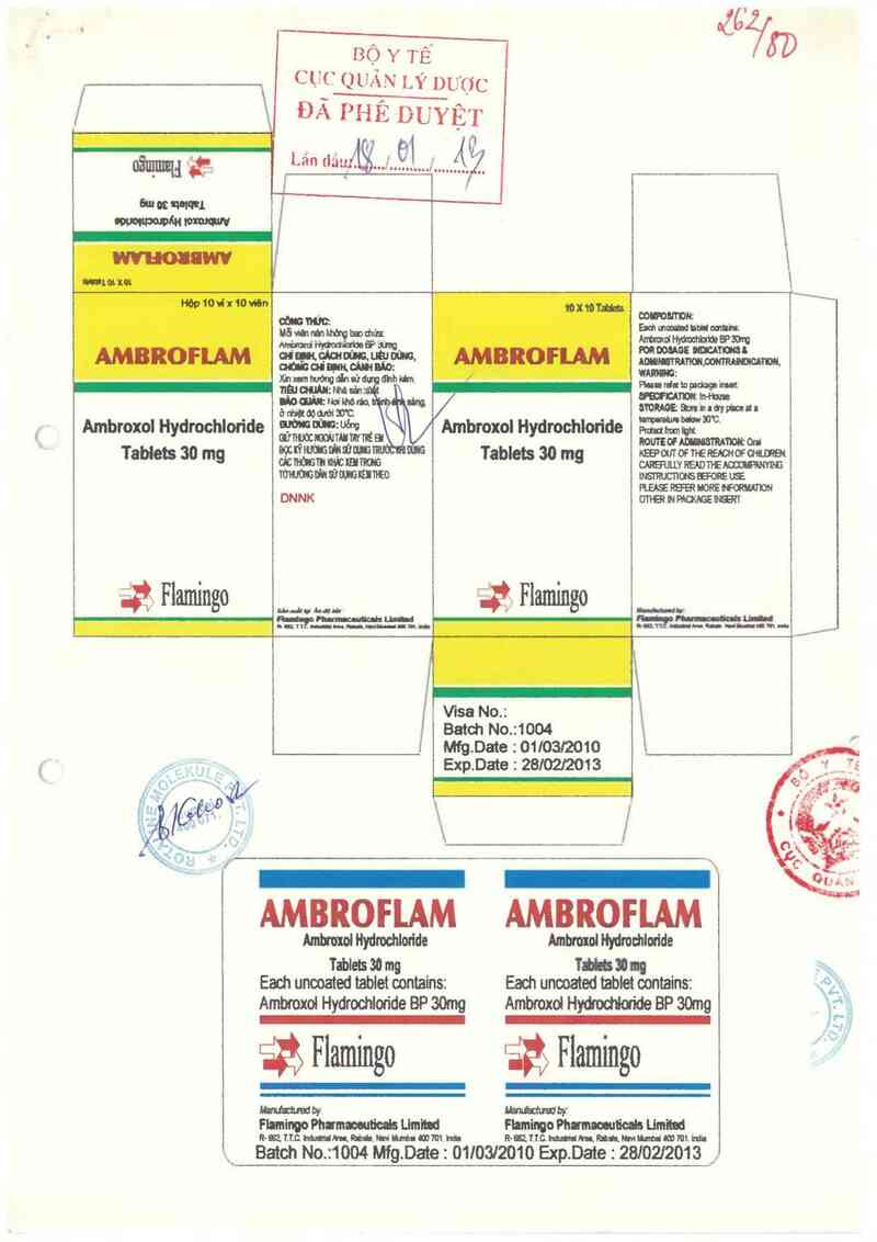 thông tin, cách dùng, giá thuốc Ambroflam - ảnh 3