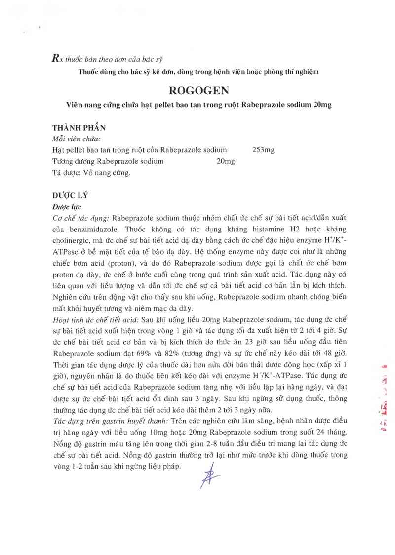 thông tin, cách dùng, giá thuốc Robogen - ảnh 1