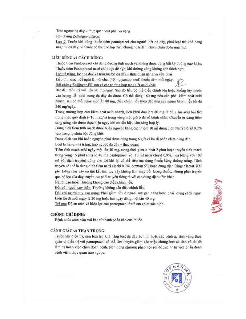 thông tin, cách dùng, giá thuốc Proton-P Injection - ảnh 2