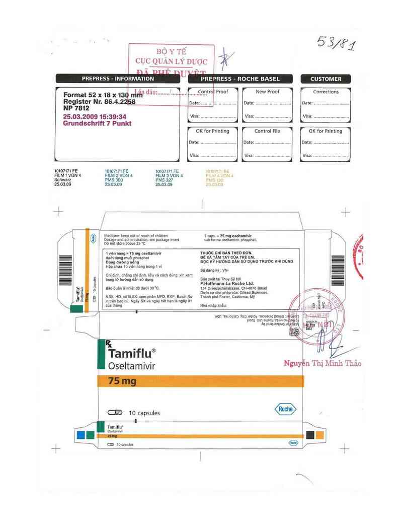 thông tin, cách dùng, giá thuốc Tamiflu - ảnh 0