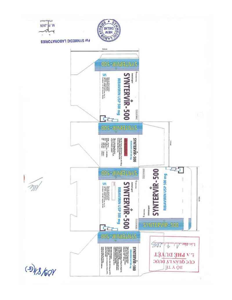 thông tin, cách dùng, giá thuốc Syntervir-500 - ảnh 0