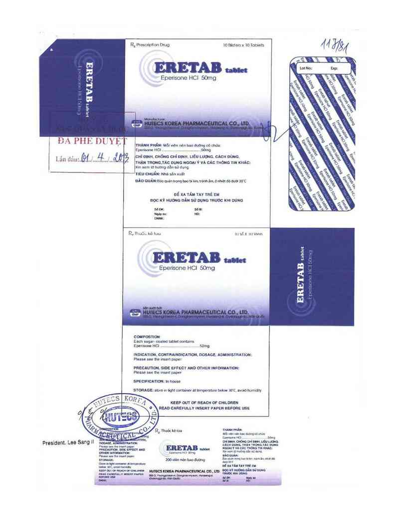 thông tin, cách dùng, giá thuốc Eretab - ảnh 0