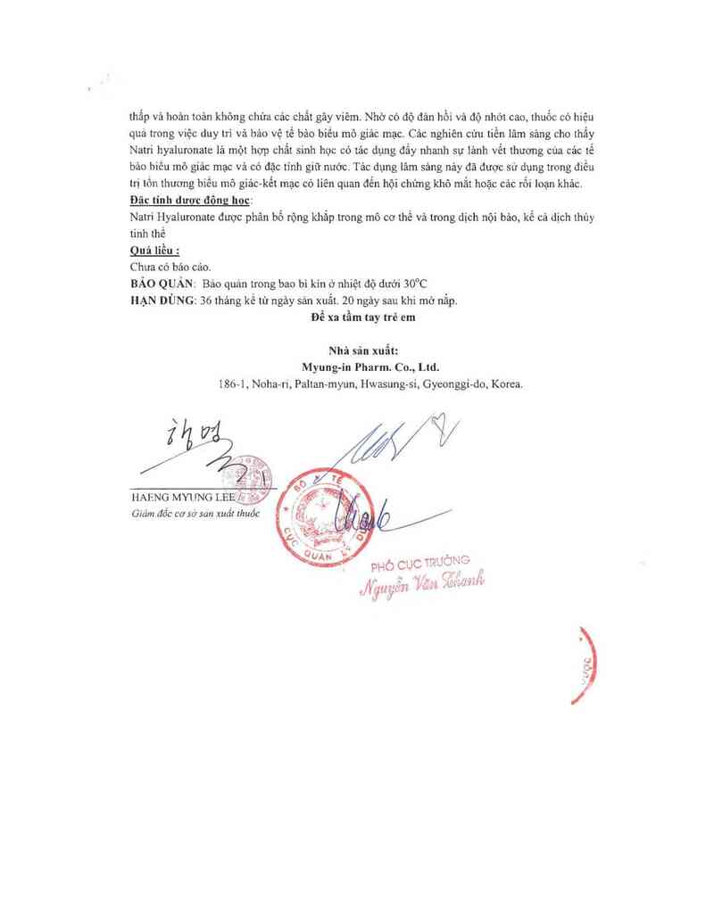 thông tin, cách dùng, giá thuốc Biohyel - ảnh 2