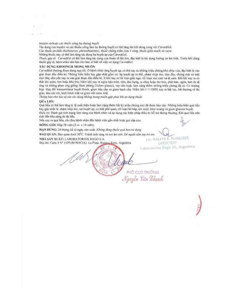 thông tin, cách dùng, giá thuốc Carloten 12.5 - ảnh 3