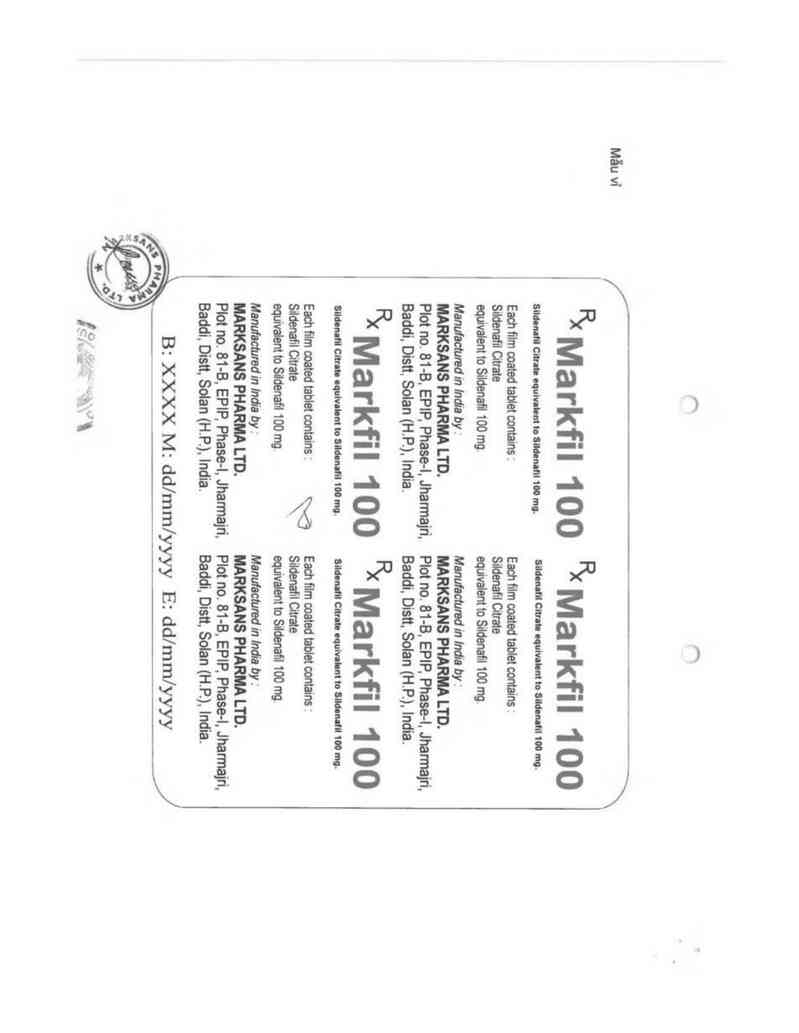 thông tin, cách dùng, giá thuốc Markfil 100 - ảnh 2