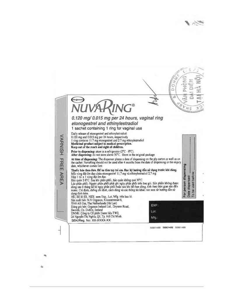 thông tin, cách dùng, giá thuốc Nuvaring - ảnh 2