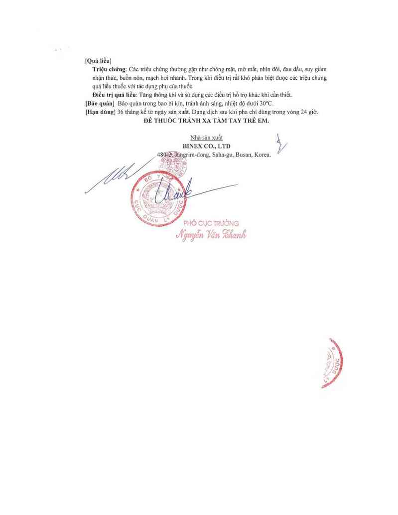 thông tin, cách dùng, giá thuốc Newpudox inj. - ảnh 5