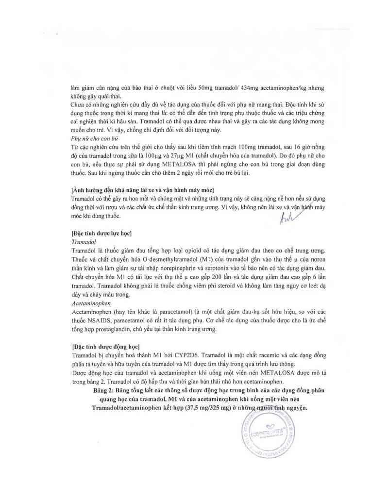 thông tin, cách dùng, giá thuốc Metalosa - ảnh 6
