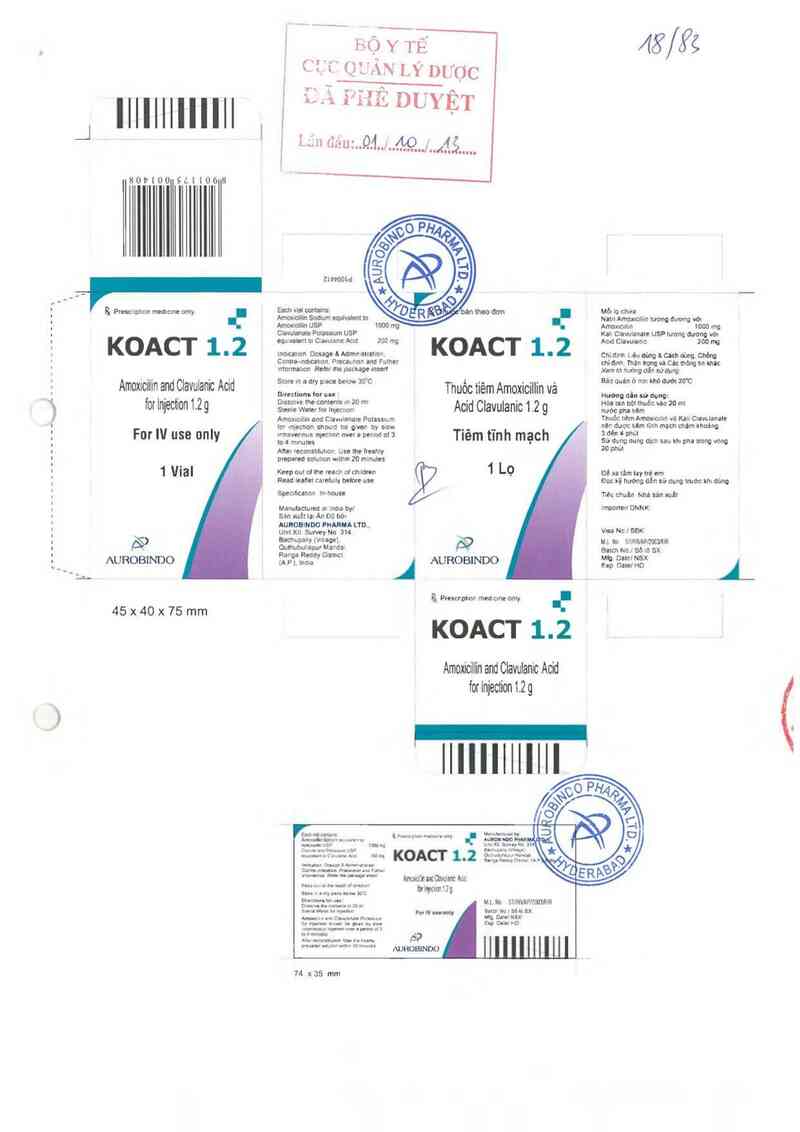 thông tin, cách dùng, giá thuốc Koact 1.2 - ảnh 0
