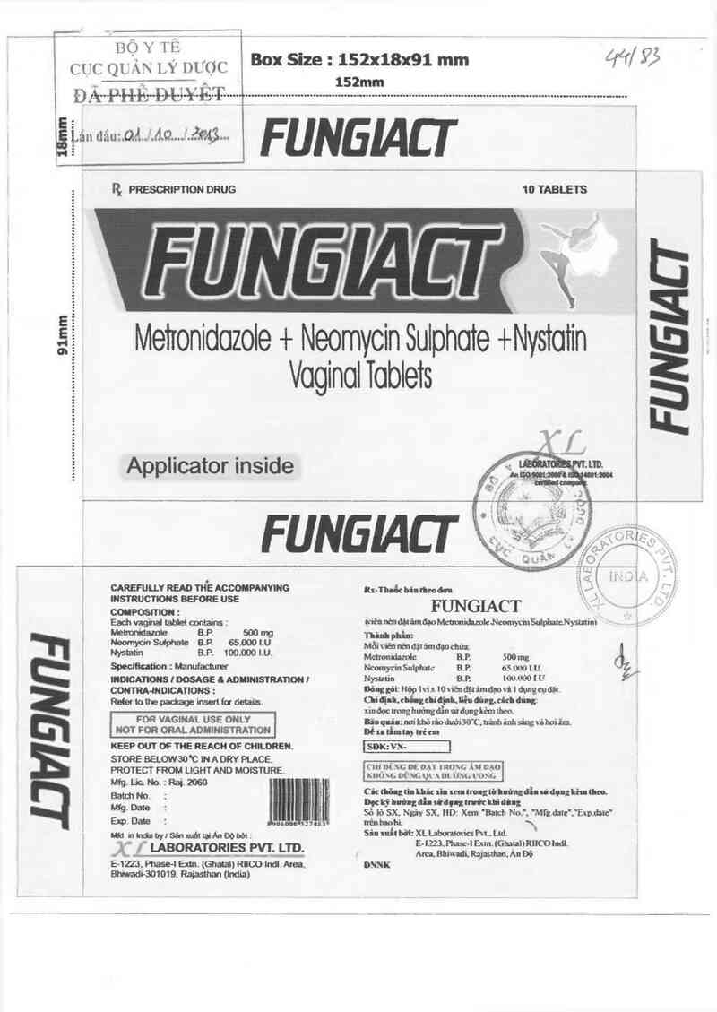 thông tin, cách dùng, giá thuốc Fungiact - ảnh 0