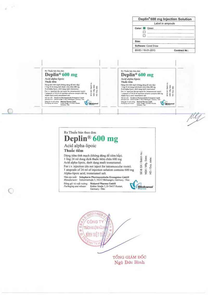 thông tin, cách dùng, giá thuốc Deplin 600 mg - ảnh 1