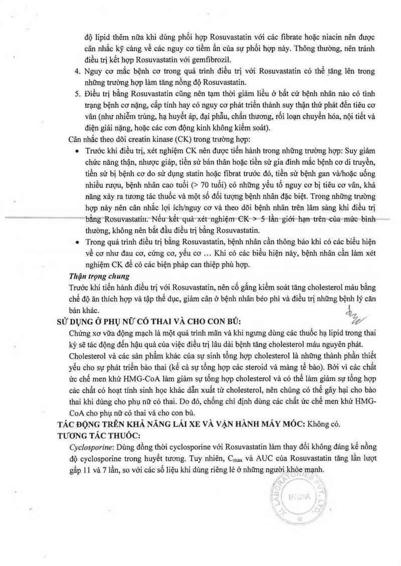 thông tin, cách dùng, giá thuốc Lipeact 20 - ảnh 5