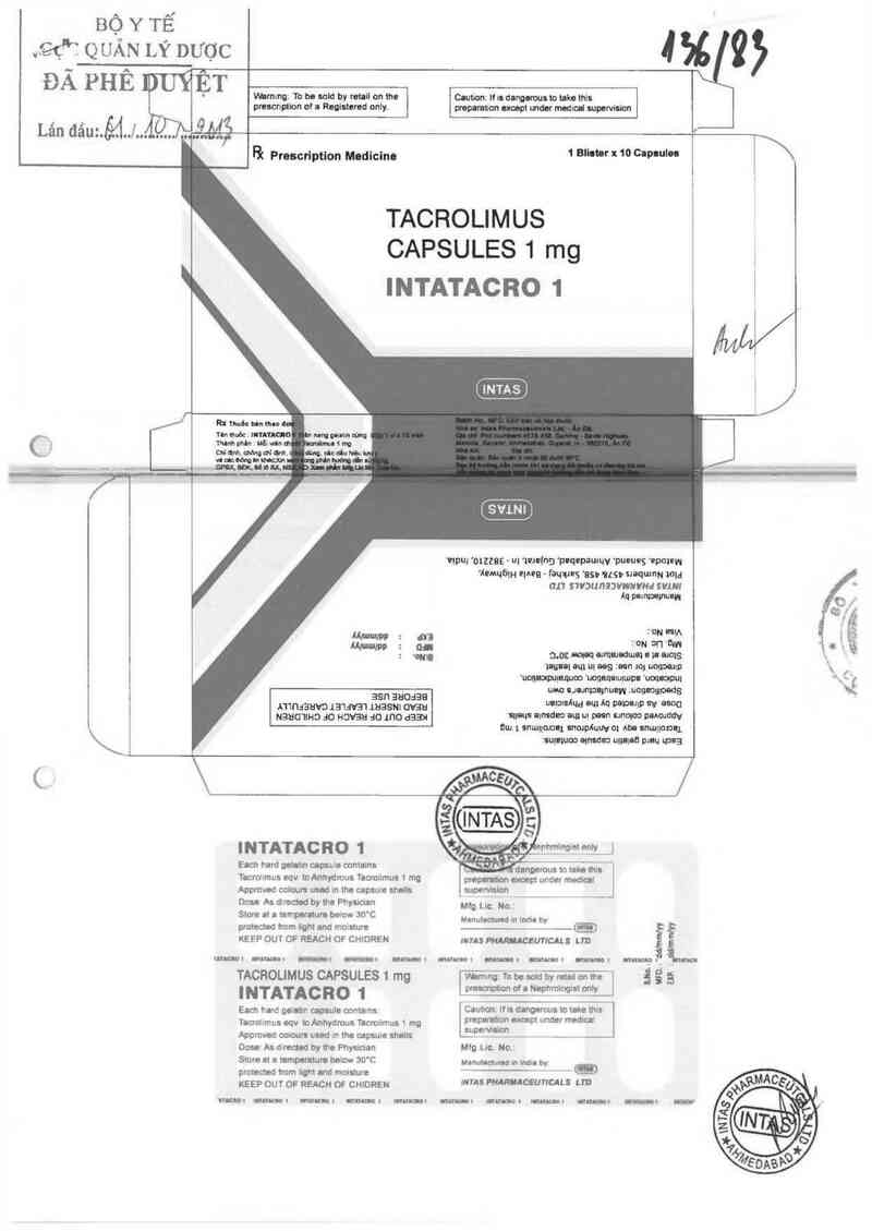 thông tin, cách dùng, giá thuốc Intatacro 1 - ảnh 0