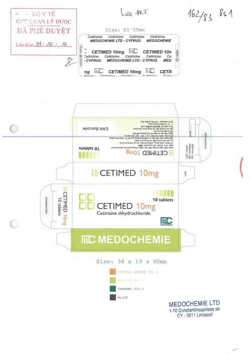 thông tin, cách dùng, giá thuốc Cetimed - ảnh 0