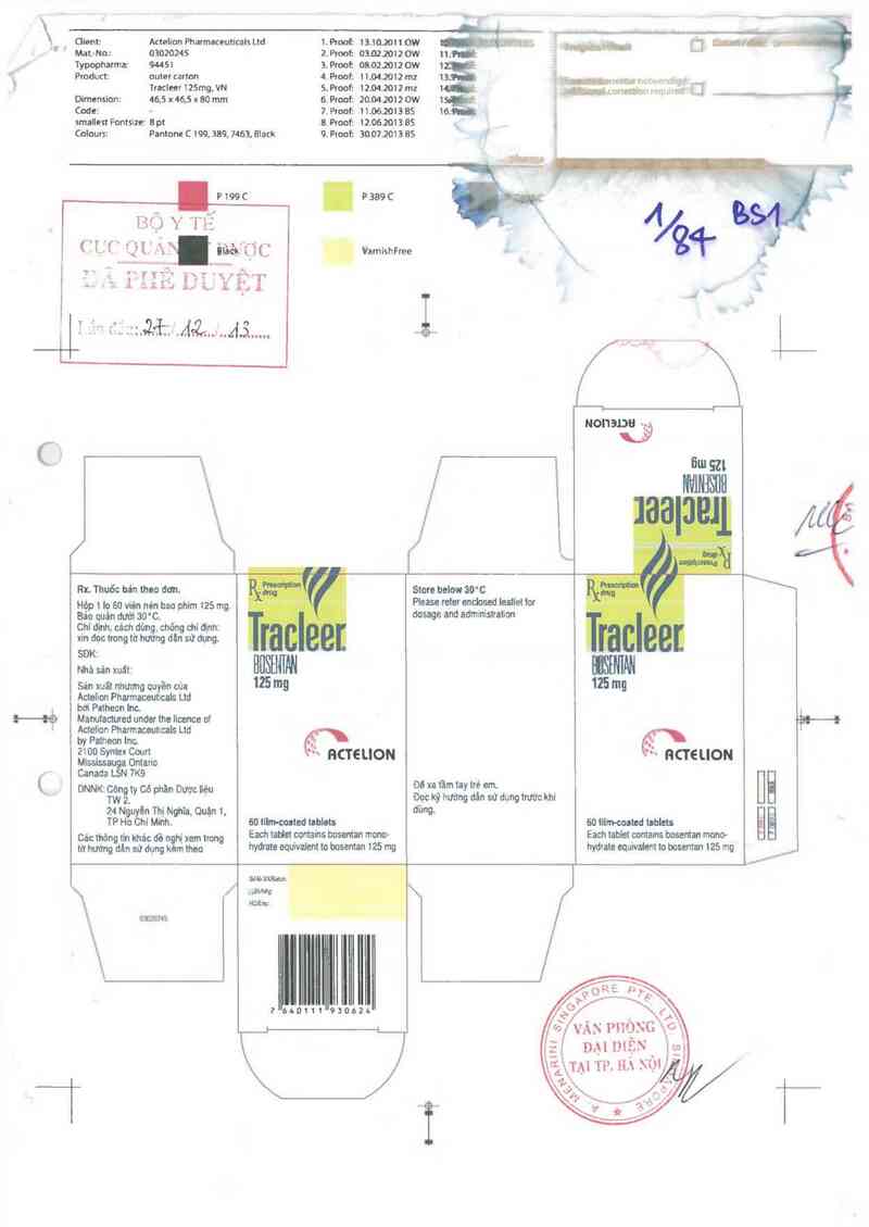 thông tin, cách dùng, giá thuốc Tracleer - ảnh 0
