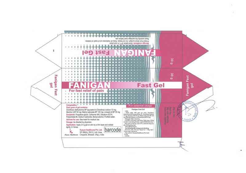 thông tin, cách dùng, giá thuốc Fanigan Fast Gel - ảnh 2