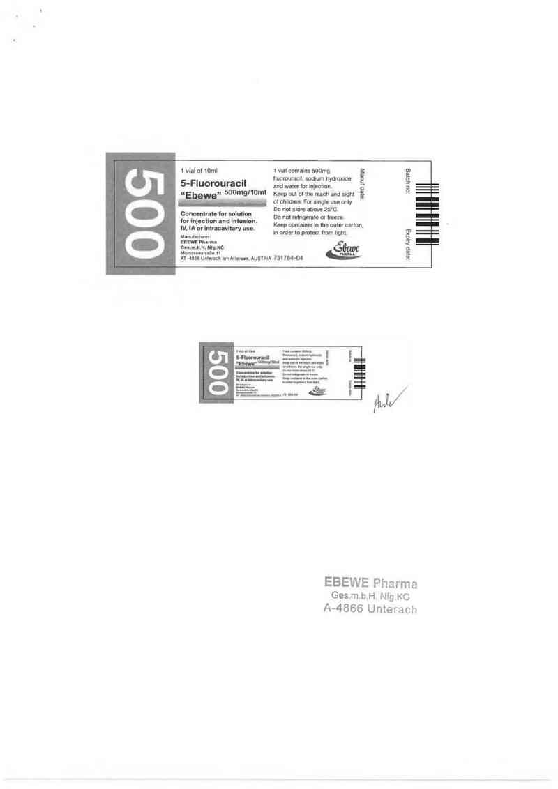 thông tin, cách dùng, giá thuốc 5-Fluorouracil ~Ebewe~ - ảnh 3