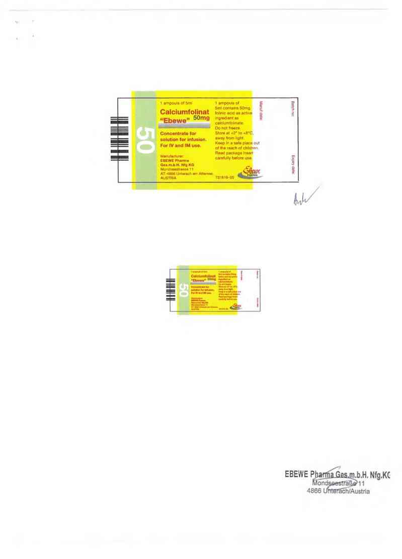 thông tin, cách dùng, giá thuốc Calciumfolinate ~Ebewe~ - ảnh 4