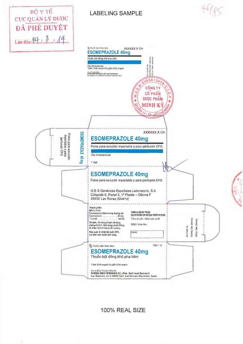 thông tin, cách dùng, giá thuốc Esomeprazole 40mg - ảnh 0