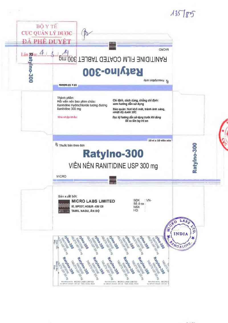 thông tin, cách dùng, giá thuốc Ratylno-300 - ảnh 0