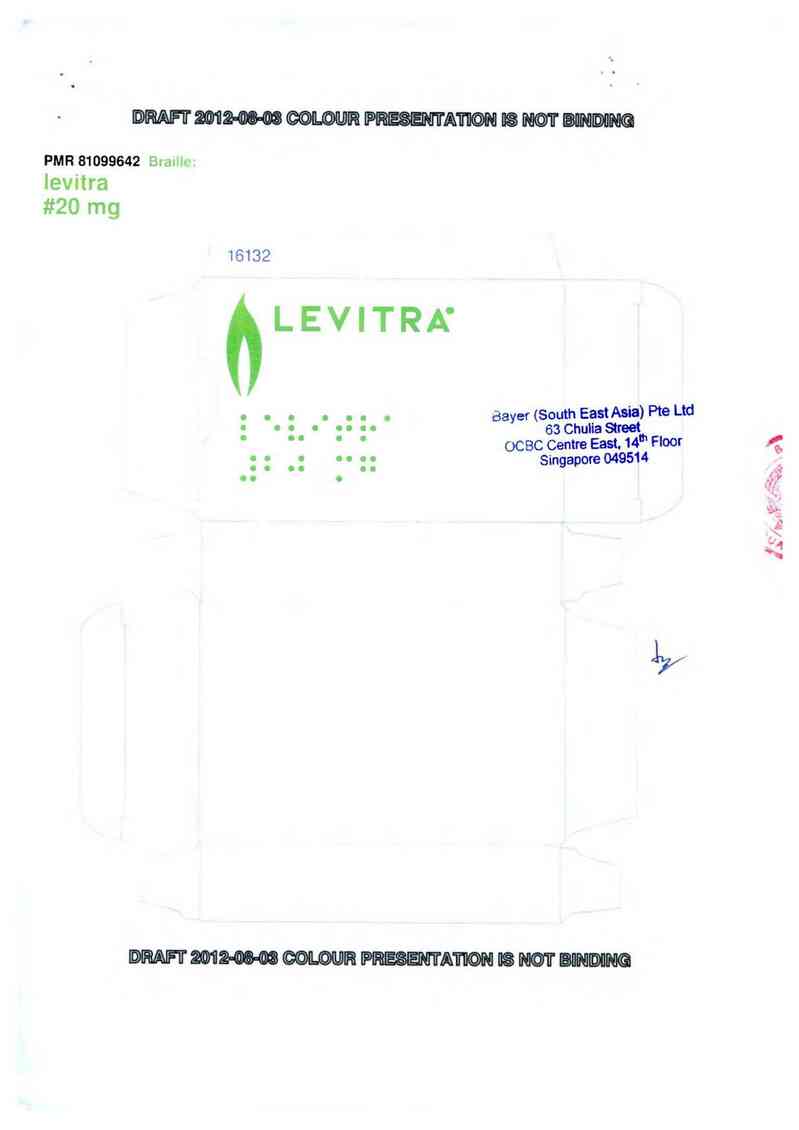 thông tin, cách dùng, giá thuốc Levitra 20 mg - ảnh 1