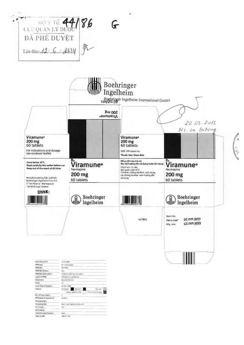 thông tin, cách dùng, giá thuốc Viramune - ảnh 0