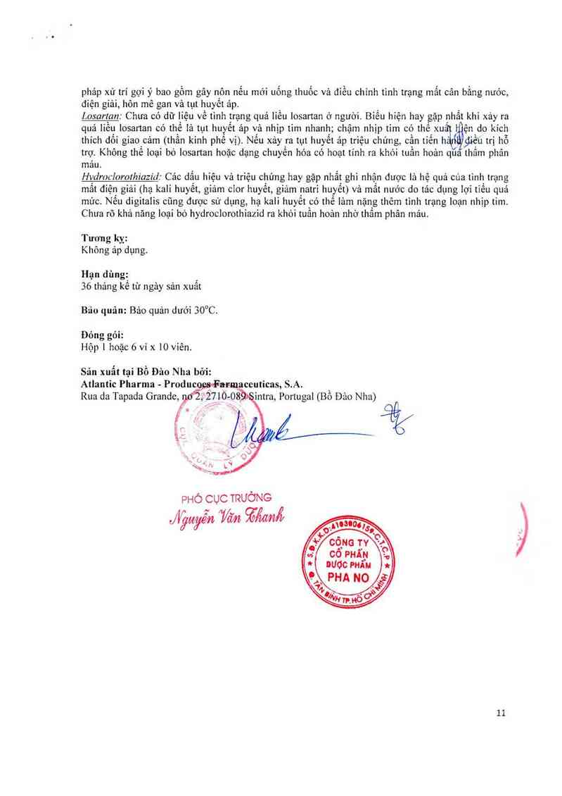 thông tin, cách dùng, giá thuốc Lousartan - ảnh 13