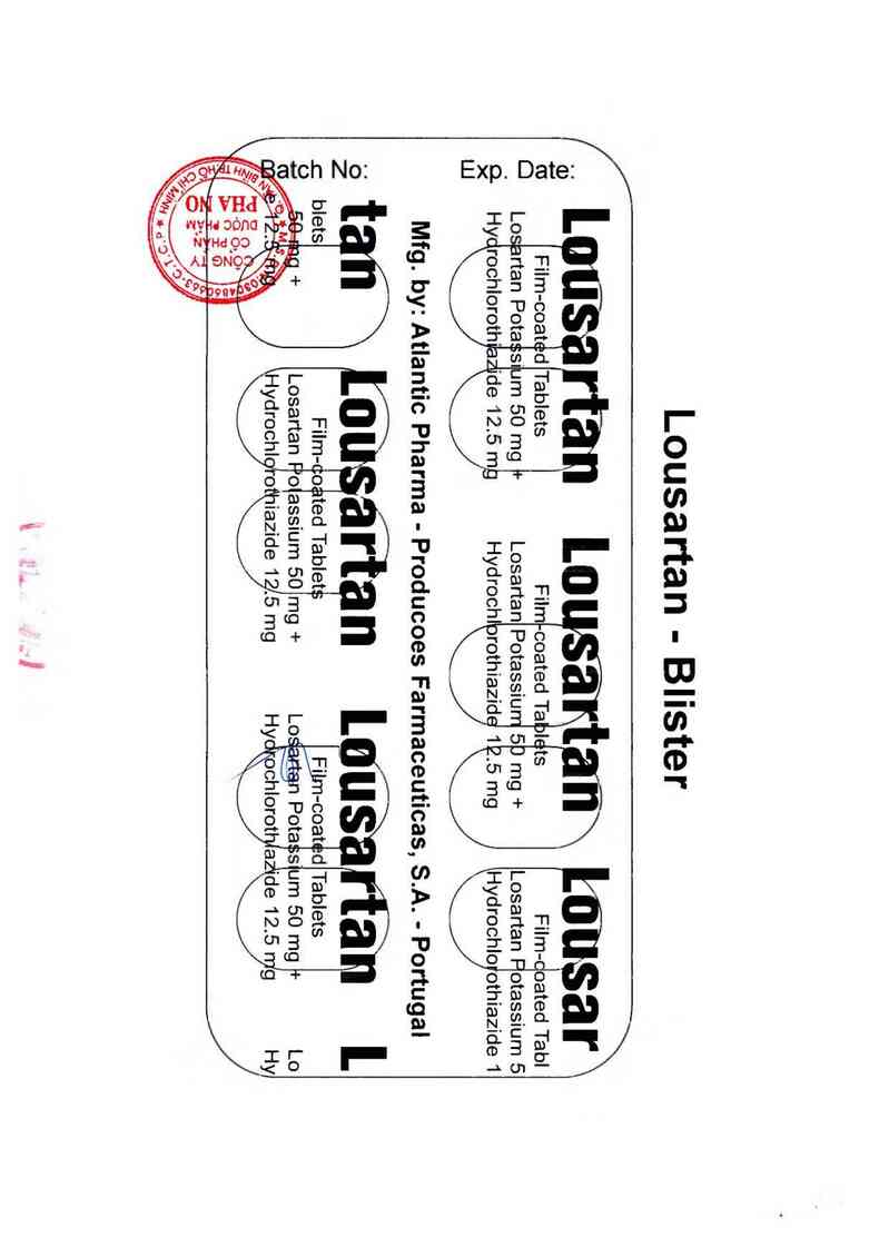 thông tin, cách dùng, giá thuốc Lousartan - ảnh 2